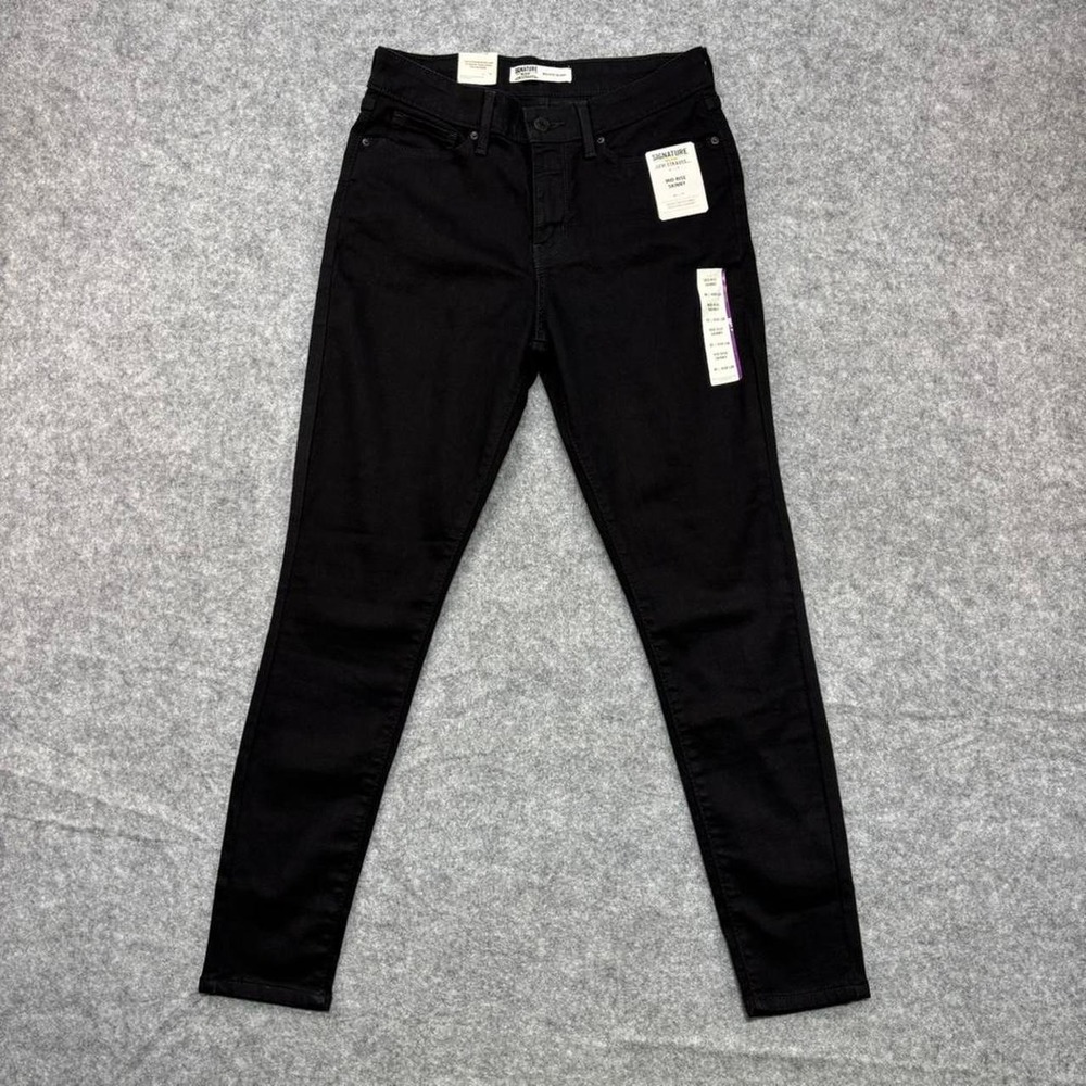 Women Levi's black high-rise skinny jeans Size 29x28'